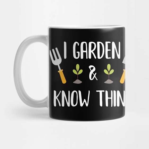 Funny Gardener Gift by PixelArt